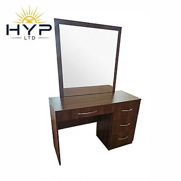 Жасануучу столдор: Туалетный столик с зеркалом HYP LTD - Функциональная модель с большим — 2