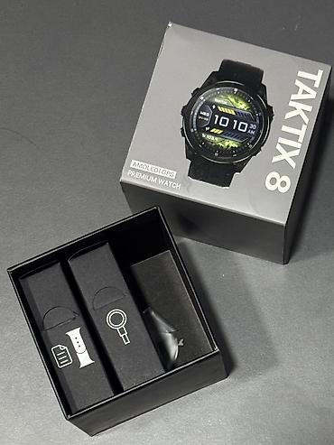 без экрана: Смарт часы GARMIN TACTIX 8 AMOLED/GPS Black edition Аналог-копия — 7
