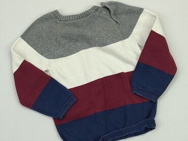 czerwony sweterek rozpinany dla dziewczynki: Sweater, H&M, 1.5-2 years, 86-92 cm, condition - Good