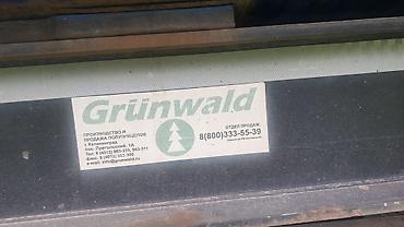 Прицепы и полуприцепы: Самосвальный полуприцеп Grunwald (синий) в сцепке с тягачом IVECO — 8