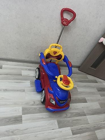 sari batinka: Uşaq üçüntəkərli itələmə maşını – Magic Car heç bir problemi yoxdu 2 — 2