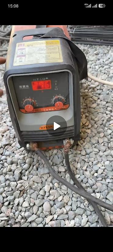 Инверторный сварочный аппарат HYBAH KDM-601 - Тип: электродуговая at lalafo.kg Инверторный сварочный аппарат HYBAH KDM-601 - Тип: электродуговая