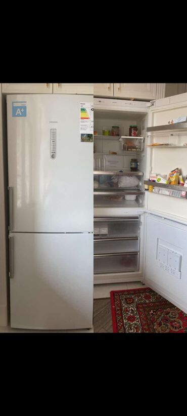 maşın soyducusu: Б/у Двухкамерный Siemens Холодильник Продажа, цвет - Белый