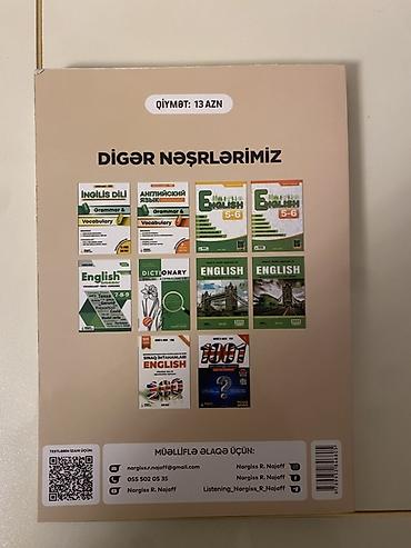 Testlər: Yenidir. İstifadə olunmayıb Məhsul: “English 250 – Buraxılış — 2