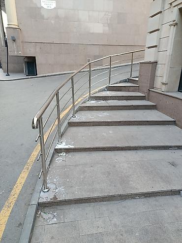 Готовые перила: Готовые перила, Материал: Нержавеющая сталь, Для лестницы, Новый — 6