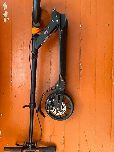 scooter samokatlar: Şəhər üçün yığcam və praktik şosseli skuter - Mexaniki (elektriksiz) — 4
