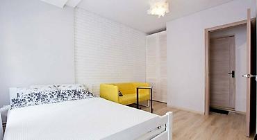 hostel osh: Студия, Юг-2 мкр, Душевая кабина, Постельное белье, Кондиционер — 7