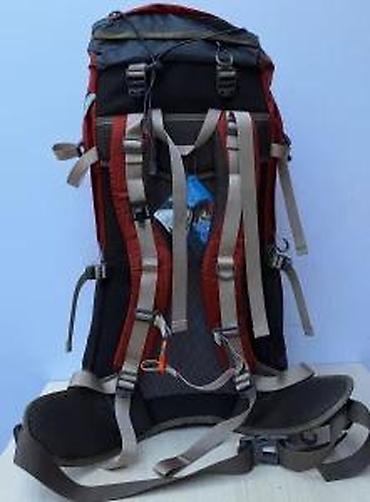 Sportske torbe i rančevi: Planinarski ranac Adventure 65L – crveno/crni - Zapremina: 65 litara — 15