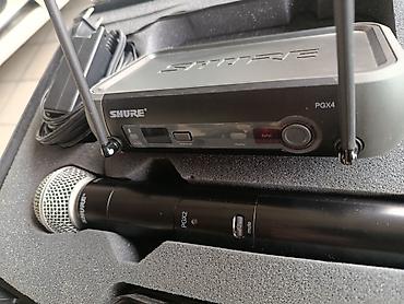 Техника и электроника: Shure PGX4 + PGX2 simsiz mikrofon sistemi .çox az işlənib tam arginal! — 2