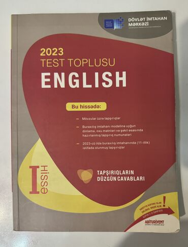 Kitablar, jurnallar, CD, DVD: İngilis dili Test Toplusu 1-2ci hisse(Англ язык БТ 1-2 части)