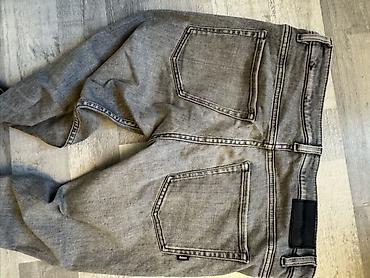 Cinslər: HUGO BOSS “Delaware” kişi cins şalvarı – Slim-fit - Rəng: boz (grey — 5