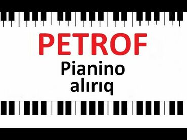 tap az pianino satisi: Пианино