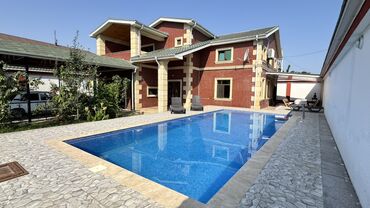 Bağ evlərinin kirayəsi: 208 kv. m, 6 otaqlı, Hovuzlu, Kanalizasiya, Kombi, Qaz — 1