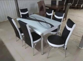 Setovi stolova i stolica: 💯AKCIJAAA💯 Komplet trpezarijskih setova sa modernim, atraktivnim na lalafo.rs — 7 Setovi stolova i stolica: 💯AKCIJAAA💯 Komplet trpezarijskih setova sa modernim, atraktivnim — 7