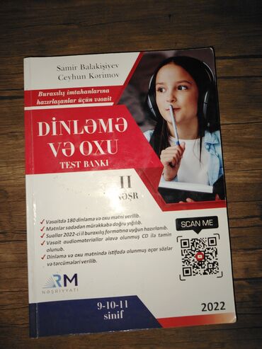 Dinləmə və oxu kitabı (ingilis dili) - 5azn
RM Azərbaycan dili - 5azn