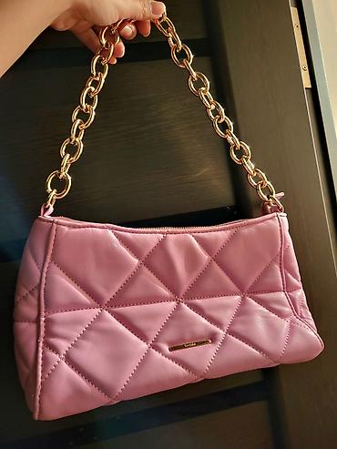 Классические сумки: 💖СУМКА Bershka пастельно- розовая ❤️СУМКА Accessorize Magenta Solid — 4