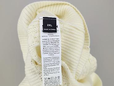 sweter basic damski: Sweter damski, rozmiar 2XL — 4