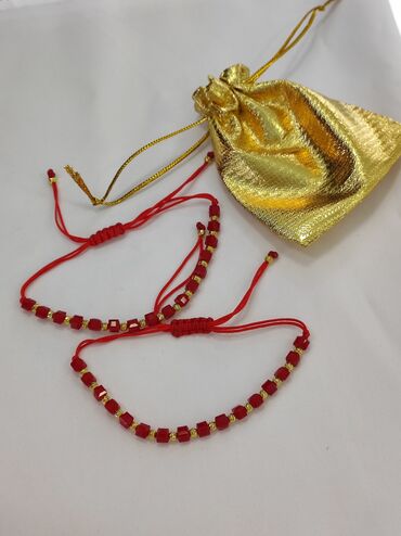 браслет золотые: Новая коллекция Италия Серебряный браслет с камнями красный нить