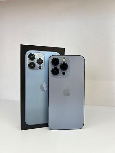 lenovo p11: IPhone 13 Pro, Б/у, 128 ГБ, Sierra Blue, Коробка, 82 % — 1