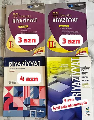 mis qablarin satisi: İkinci əl kitablar
Təzədir,içi təmizdir — 6