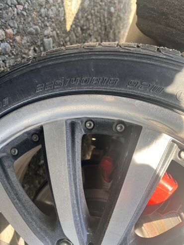 мото покрышка: Шины 225 / 40 / R 18, Лето, Б/у, Комплект, Легковые, Dunlop