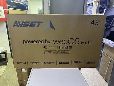 lg v40 thinq: Телевизор AVEST 43" Smart TV (модель 43FHD77) на базе webOS Hub — 2