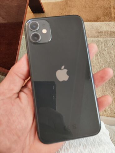 игровой компьютер ош: IPhone 11, Колдонулган, 64 ГБ, Space Gray, Каптама, Кабель, 86 %