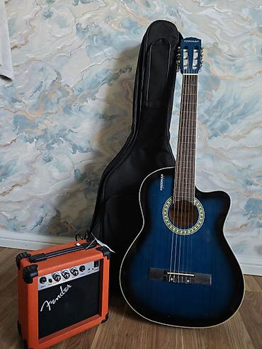 qarmon cantası: Freeman klassik gitara + Fender TG-10 gücləndirici seti - Gitara — 2