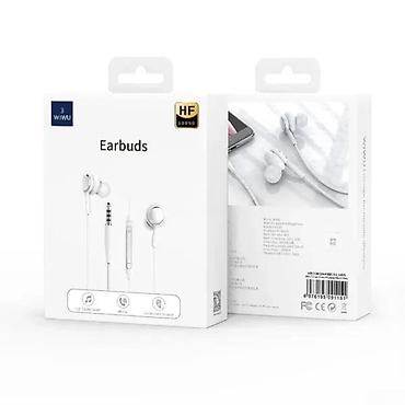 mini qulaqcıq: WiWU EB310 91151 – Mikrofonlu 3.5 mm simli qulaqlıq 🟢 Rəsmi iş yeri — 1