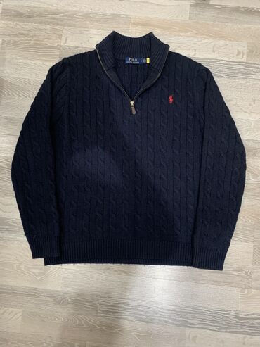 Свитера: Мужской свитер, M (EU 38), Polo Ralph Lauren, Новый, цвет - Синий