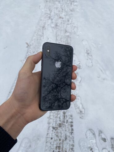 11 айфон 64: IPhone X, Жаңы, 64 ГБ, Space Gray, Коргоочу айнек, Каптама, 100 %