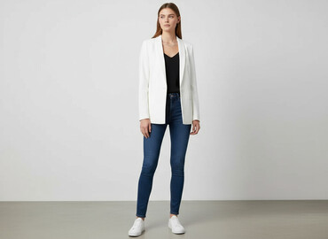 długa marynarka damska zara: Asos, Піджак жіночий, розмір S