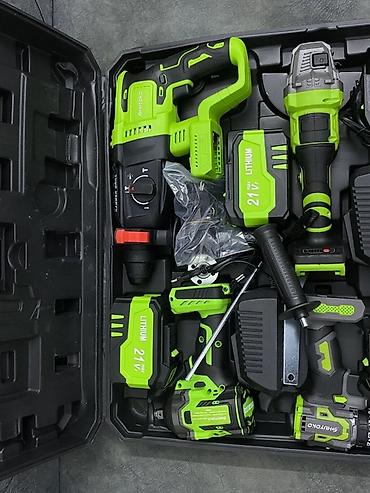 sds: Аккумуляторный набор электроинструмента SHUTOKO 21V (Lithium) в кейсе — 2