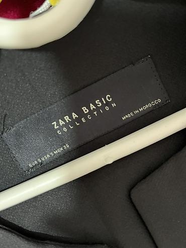 velike torbice: Ženski sako/jaknica elegantnog kroja, u crnoj boji, brenda Zara Basic — 3