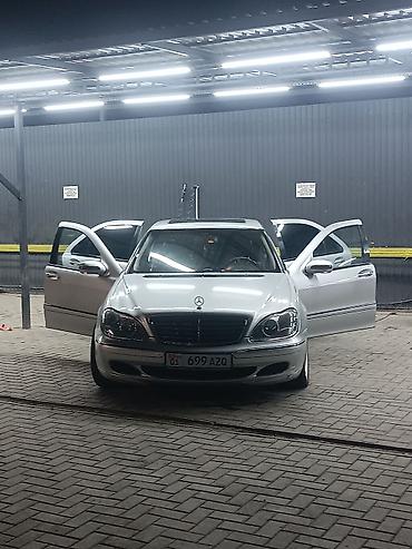 диспы: Mercedes-Benz S-Class: 2003 г., 5 л, Автомат, Бензин, Седан — 7