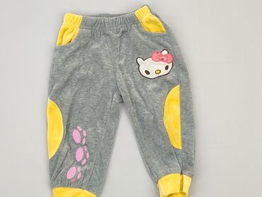 legginsy zamsz: Spodnie dresowe, 3-6 m, stan - Bardzo dobry