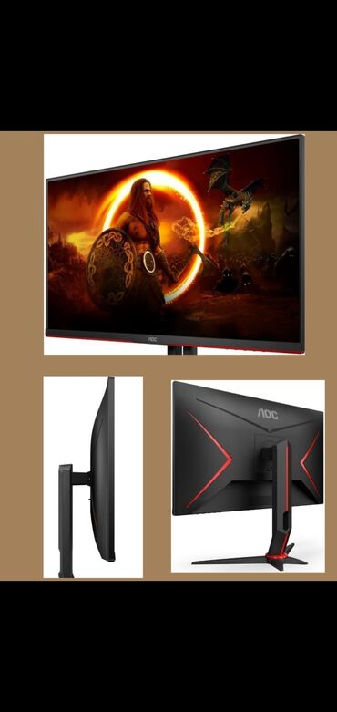 lalafo planşet: AOC 27 inc. Q27G2S/EU. 2K monitor. 165HZ. Az islenib. Yeniden hec