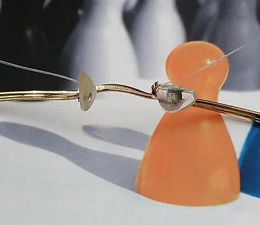 Naočare: 17K Vintage NYLOR dioptrijski semi ram MANIR LENONKI. Vintage semy — 12