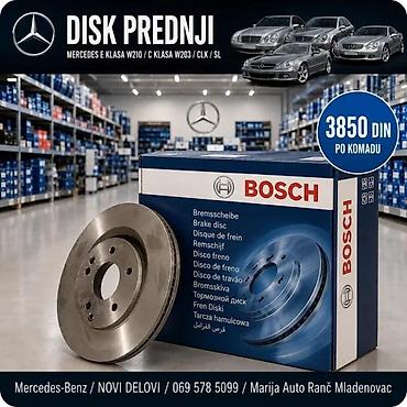 Brake System: PLOCICE MERCEDES C KLASA W203 | Disk plocice zadnje Mercedes c klasa — 2
