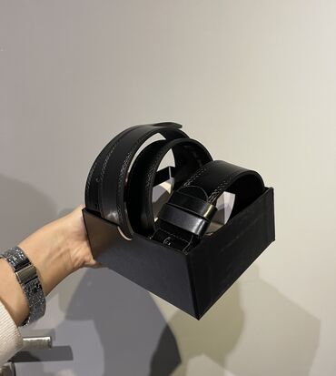 Ремни и пояса: Ремень, Другой бренд, Материал: Экокожа, Мужские, Новый — 4