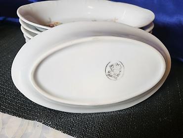 paviljoni forma ideale: Tanjiri univerzalni Razgrad 1960/70ta.godina. Porcelanski — 7