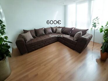 Ugaone garniture: Ugaona garnitura – Nameštaj Rilex - Dimenzije: 300 x 220 cm (vidljivo — 3