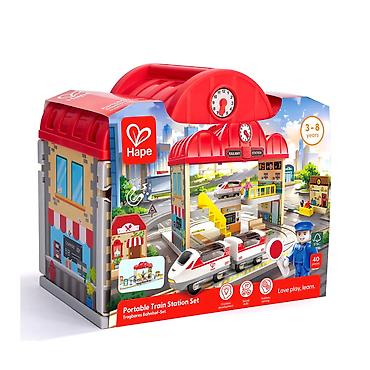 paddington igracke: Hape železnička stanica – prenosivi set za igru Šifra proizvoda: 2200 — 1