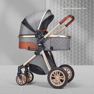 коляски peg perego: Коляска, цвет - Золотой, Б/у