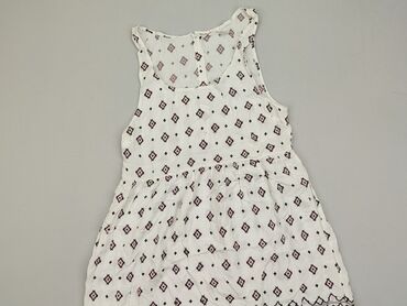 biała ażurowa sukienki: Sukienka, S, stan - Dobry