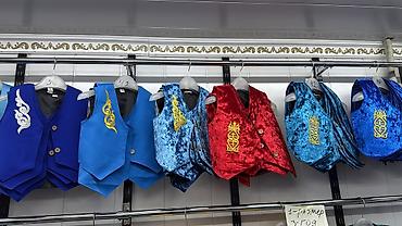 Платья: Детское платье, цвет - Голубой — 7