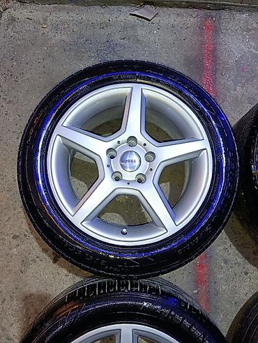 w210 diskleri: Yeni Disk təkər AMG 205 / 55 / R 16, 5 Boltlu — 8