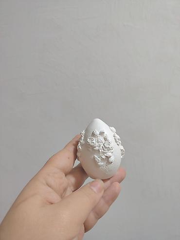 Fiqurlar: Fiqur, Gips, rəng - Ağ — 24