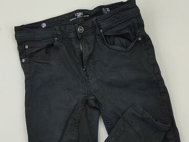 spódnice jeansowe czarne stradivarius: Jeansy, M, stan - Dobry