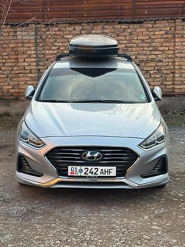 авто ижара: Hyundai Sonata: 2018 г., 2 л, Автомат, Газ, Седан — 1